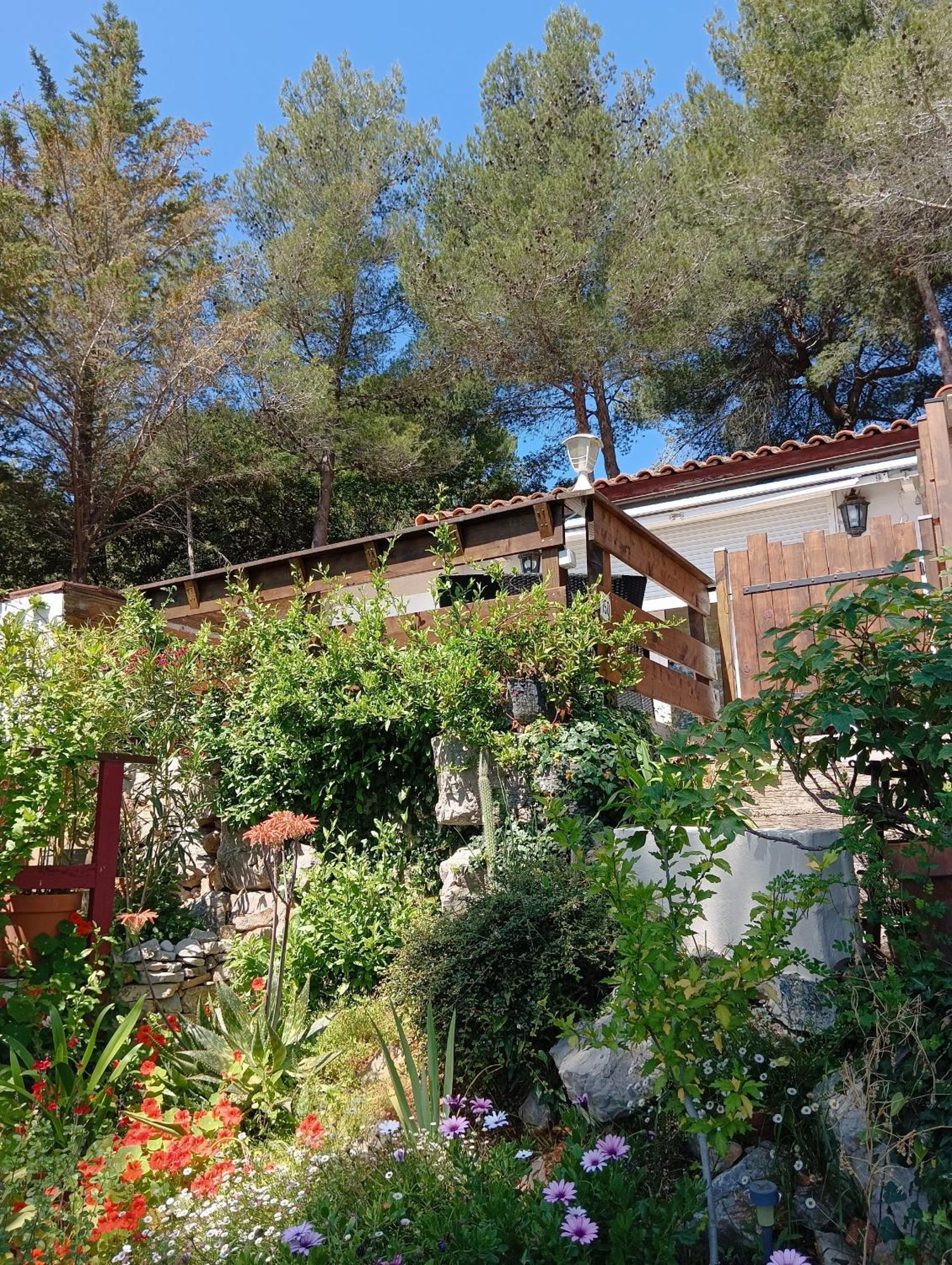 Petite Maison Au Calme - Piscine En Copropriete, Terrasse, Mer, Clim Vallauris Exteriér fotografie